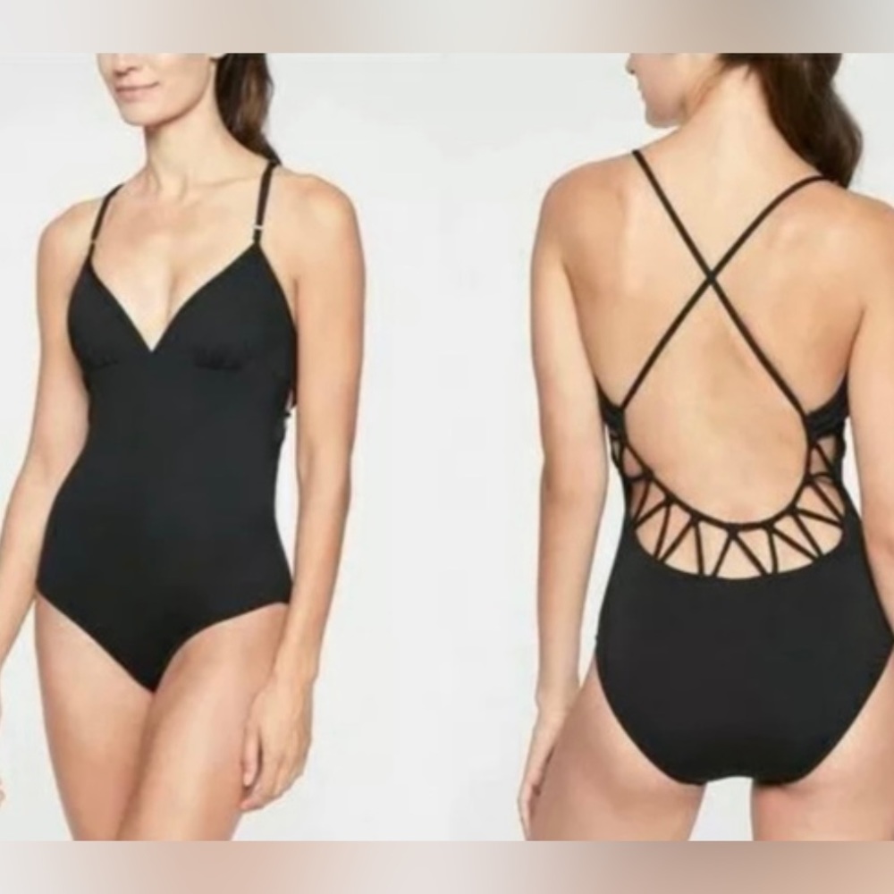 ATHLETA black one piece swimsuit - NWOT